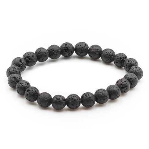 Bracelet Pierre de Lave Perles