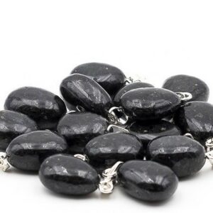 Pendentif pierre roulée nuummite