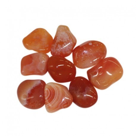 Pierres roulées Cornaline