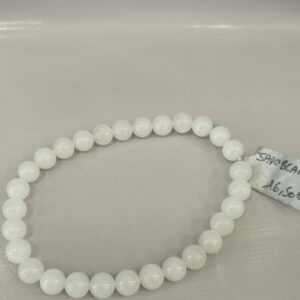 Perles Jade Blanc