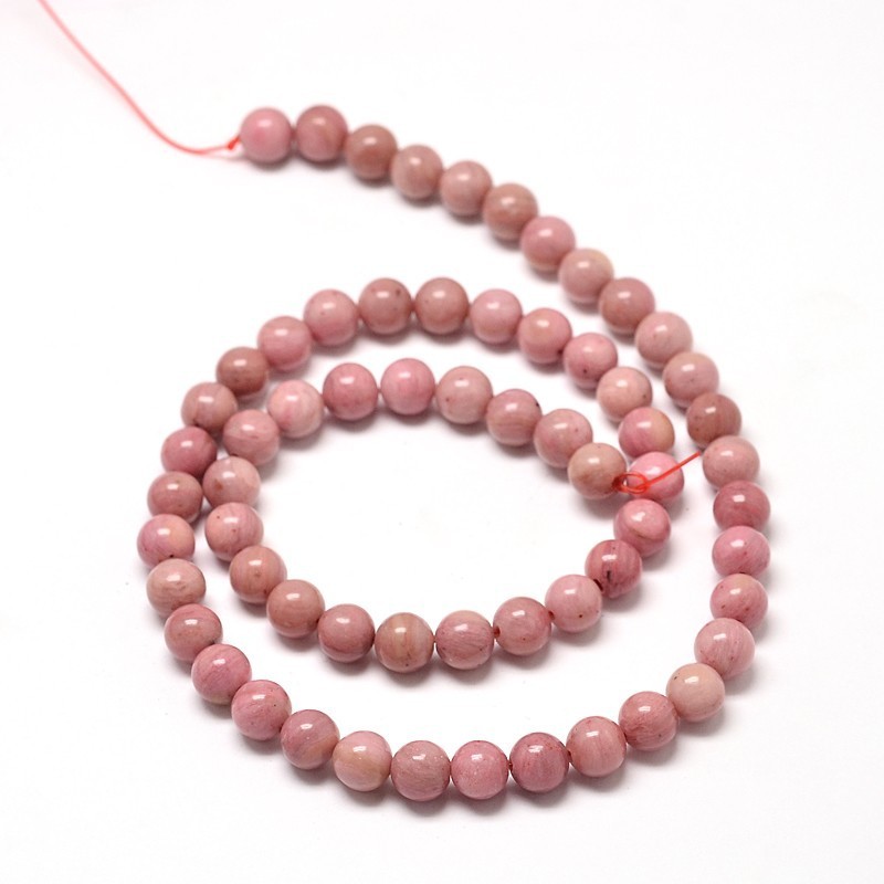 Perles Rhodochrosite