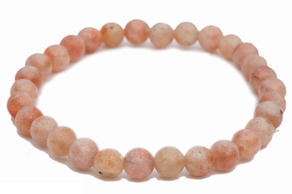 Perles Pierre de soleil Naturelle