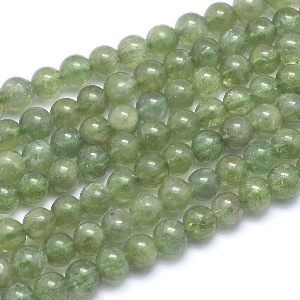 Perles Apatite verte
