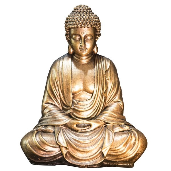 Bouddha méditation or