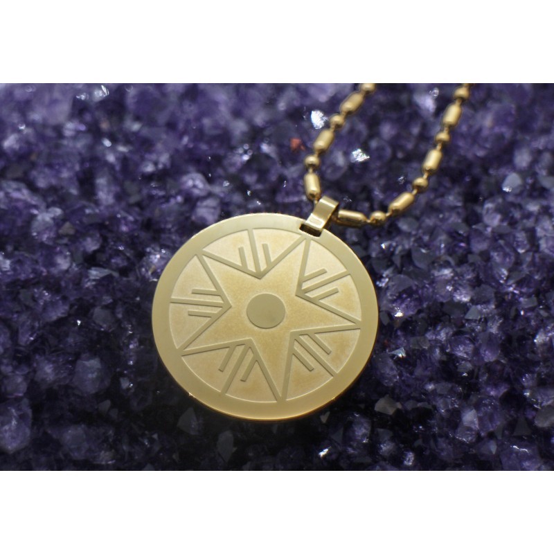 L'étoile de la paix plaqué or 12 composants