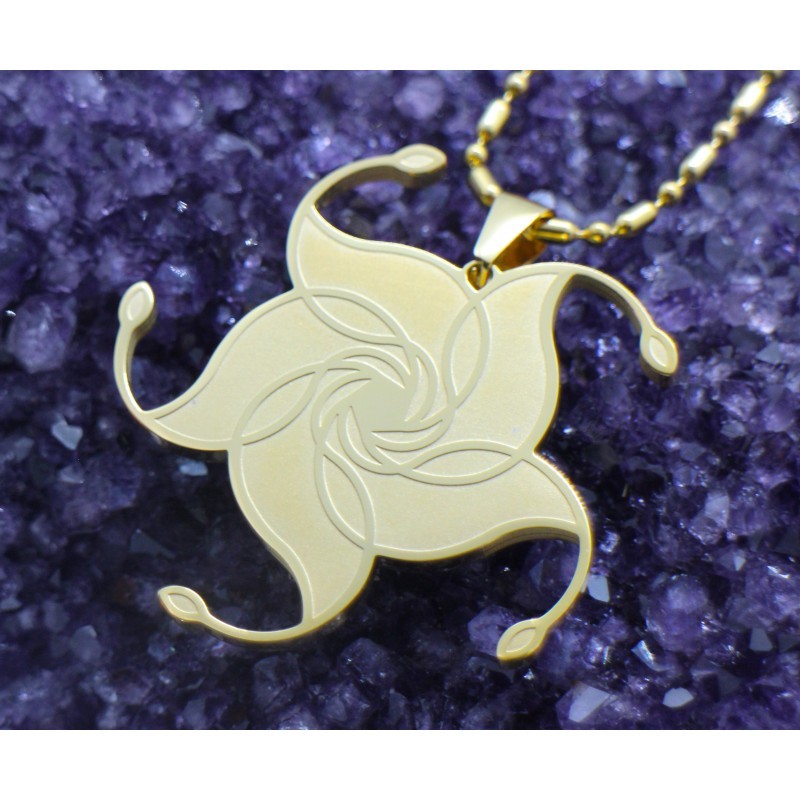 Paradis plaqué or 12 composants