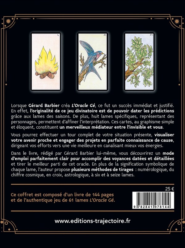 L'Oracle Gé - Coffret livre & le jeu Original