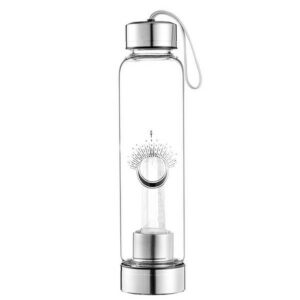 Bouteille en verre Pointe Cristal de Roche