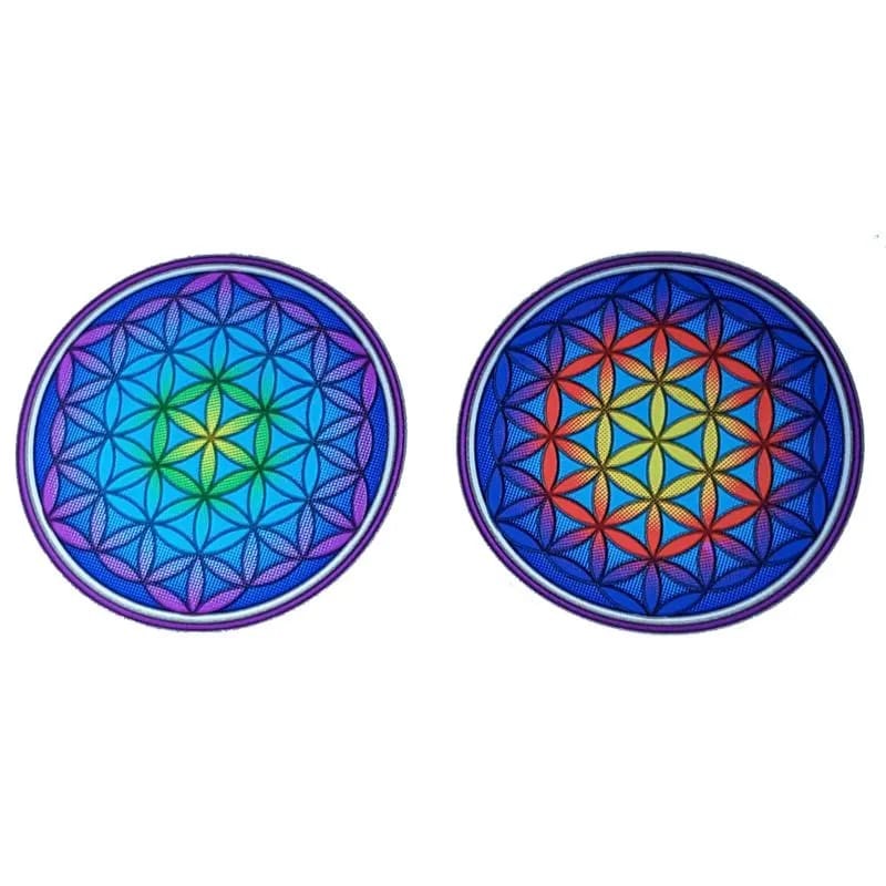 Adhésifs fenêtre Fleur de Vie Mandala