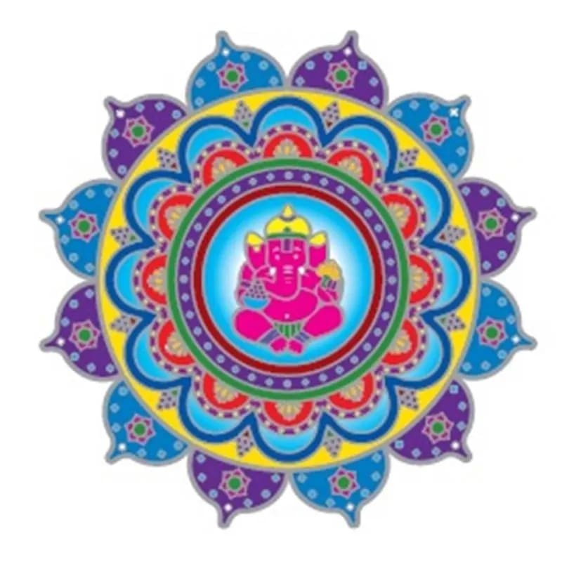 Adhésif fenêtre “Ganesha”