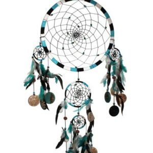 Attrape-rêves bleu turquoise