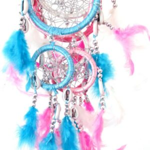 Dreamcatcher perle en métal & coquillages
