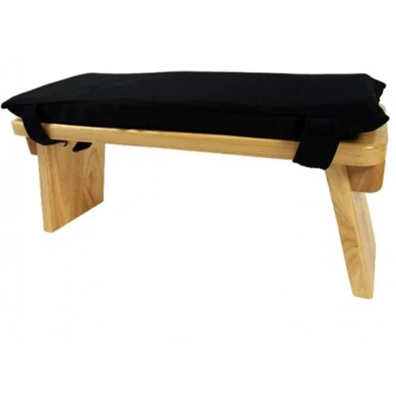 Coussin pour banc de méditation noir