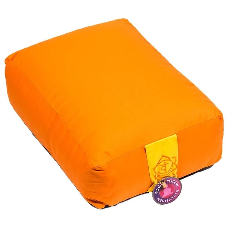 Coussins méditation/Bolster 2è Chakra orange