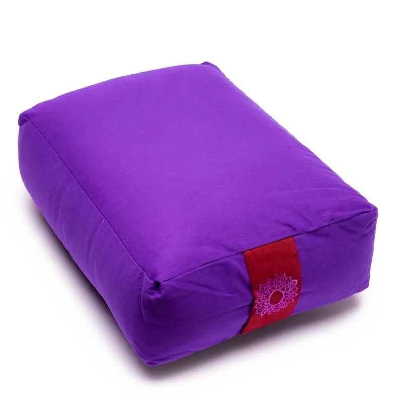 Coussins méditation/Bolster 7ème Chakra violet