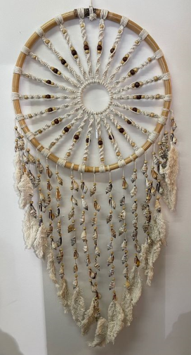 Attrape-rêves coquillages 60 cm
