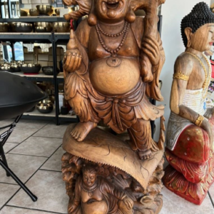 Bouddha chinois voyageur 1m