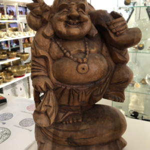 Bouddha chinois voyageur 34cm