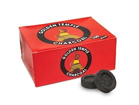 Tablettes de charbon Golden Temple