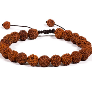 Bracelet Rudraksha perles