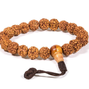 Bracelet Rudraksha perles