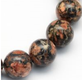 Perles Jaspe Léopard