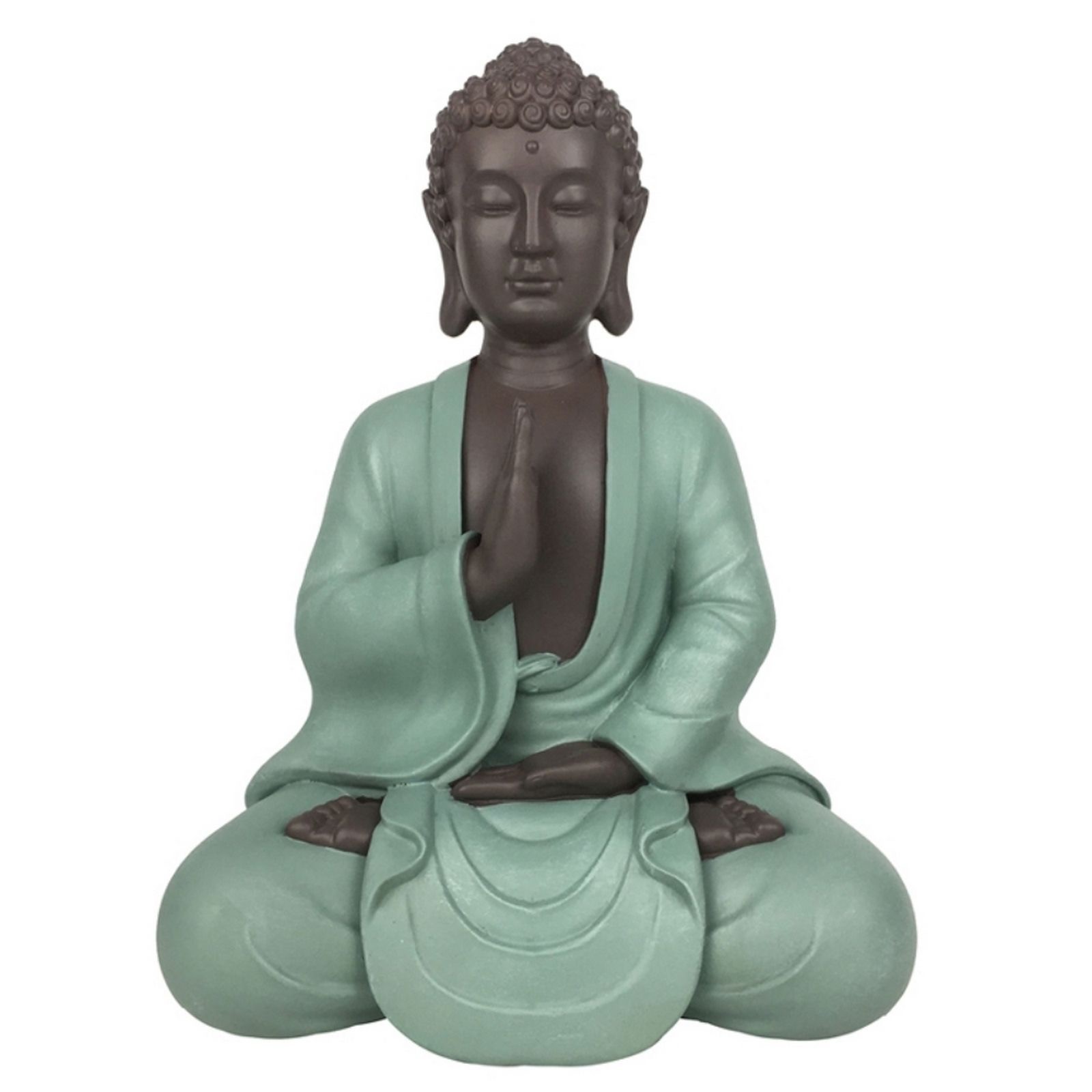 Bouddha méditation vert