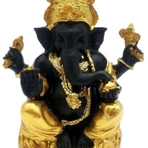 Ganesh noir et doré