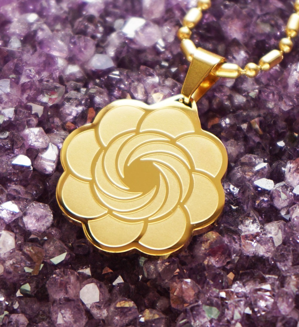 Dilectio plaqué or 7 composants