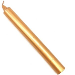 Bougie Teintée 22cm - Or