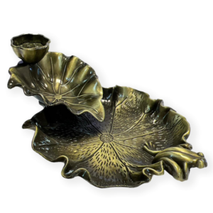 Brûleur d'encens à refoulement métal grenouille