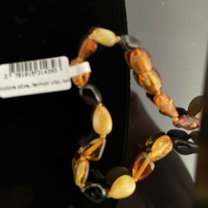 Collier d'Ambre Bébé  Multicolore en grain