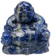 BOUDDHAS RIEUR Sodalite H 4cm