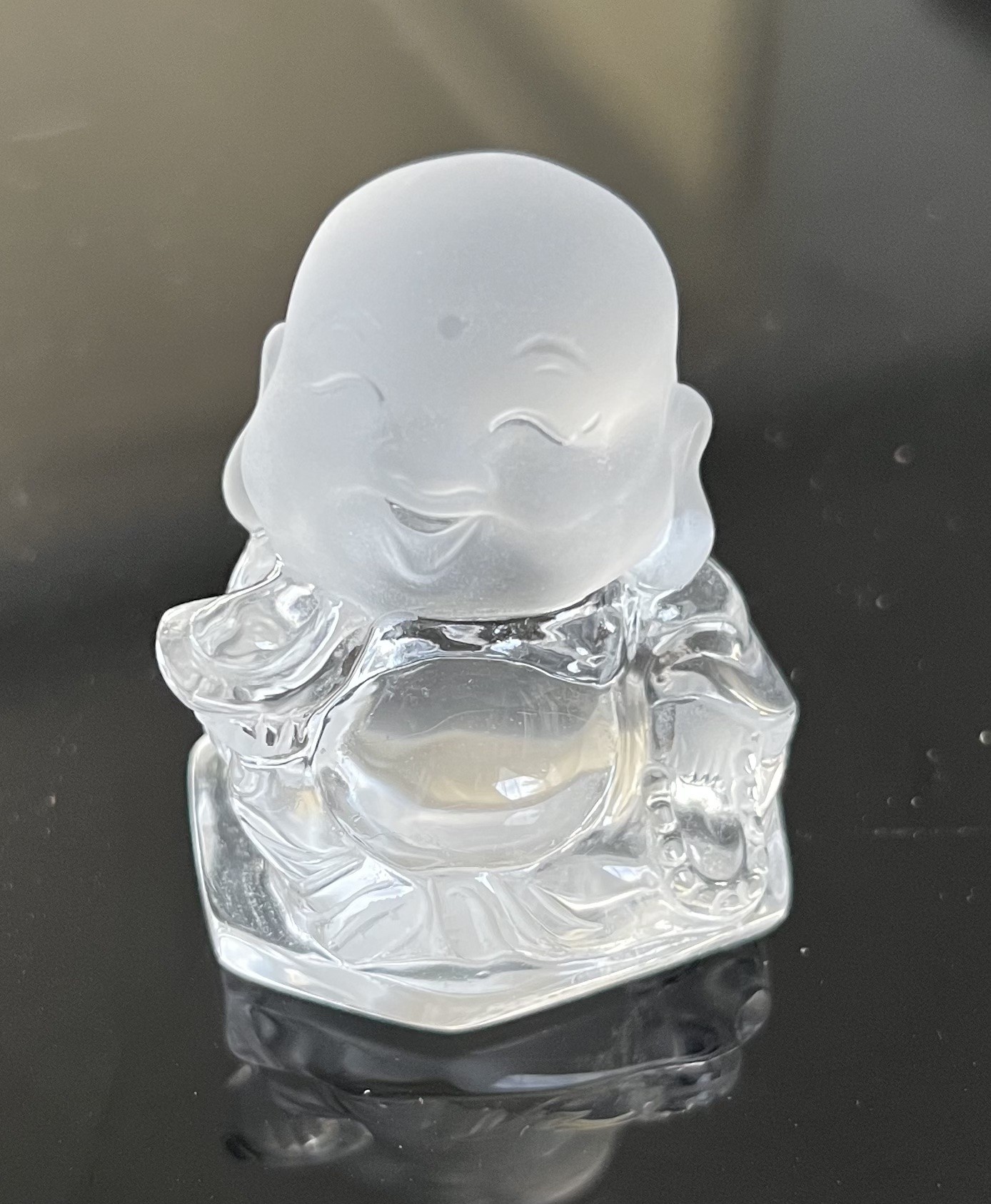 Baby moine en cristal de roche