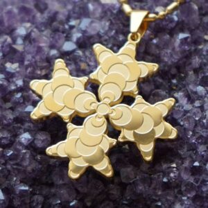 Avalon plaqué or 12 composants