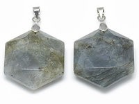 Sceau de Salomon en Labradorite