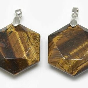 Sceau de Salomon en Oeil de Tigre