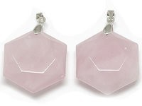 Sceau de Salomon en Quartz Rose