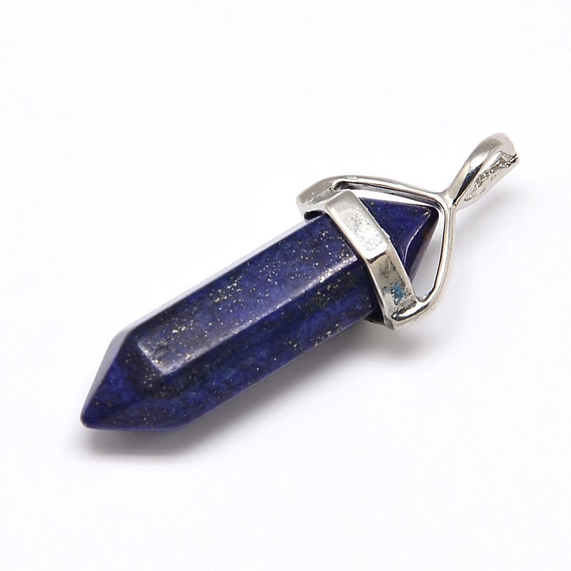 Pendentif biterminé Lapis-Lazuli