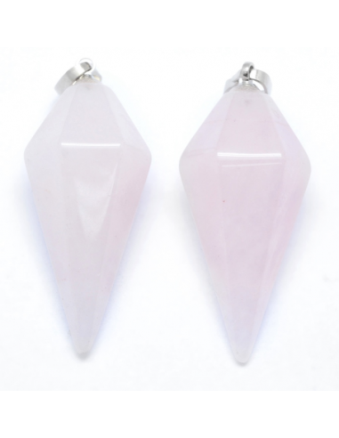 Pendule Hexagonal Quartz Rose