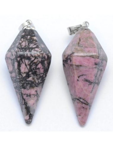 Pendule Hexagonal Rhodonite