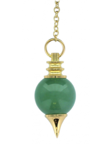 Pendule Sephoroton en Aventurine Verte