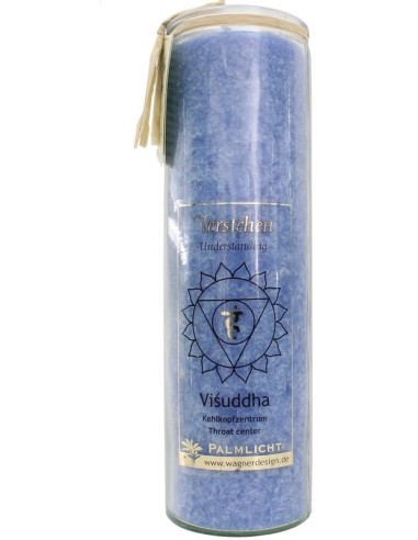 Bougie Chakra Vishuddha