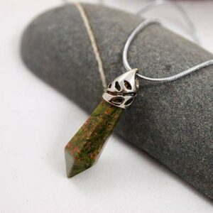 Petite pointe Unakite