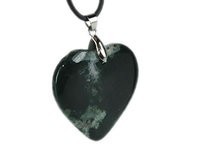 Coeur Agate Mousse (4 cm )