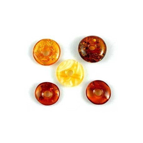 Pendentif pi chinois Ambre