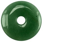 Pendentif pi chinois aventurine verte