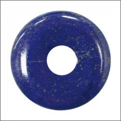 Pendentif Pi Chinois Lapis Lazuli 30 mm