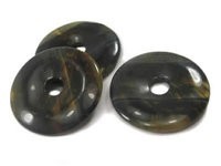 Pendentif Pi Chinois Oeil de Faucon 30mm