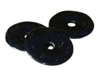 Pendentif Pi Chinois Tourmaline noire 30 mm